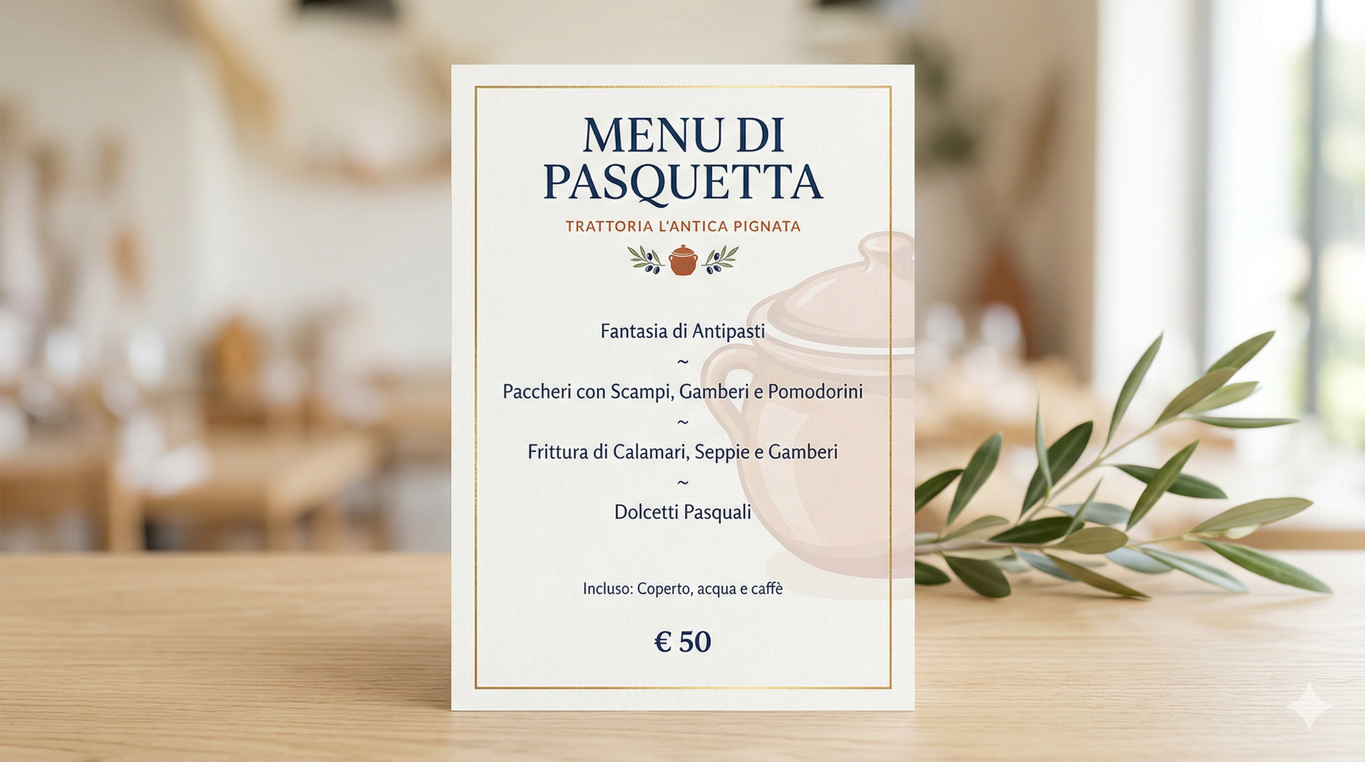 Menu di Pasquetta 2026